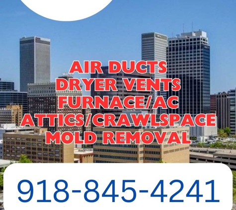 Clean Air Plus - Glenpool, OK. Flyer for services. Clean Air Plus. www.Cleanairplustulsa.com