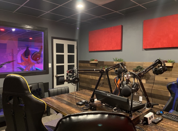 Maximus Music Records recording studio - Charlotte, NC. Podcast Room