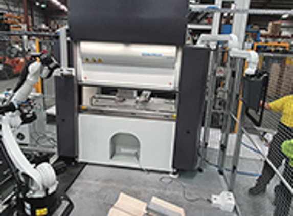 National Industries Pty Ltd - Campbellfield, VIC. Laser Cutting In Progress