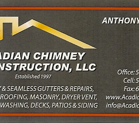 Acadian Chimney & Construction, LLC - New Orleans, LA