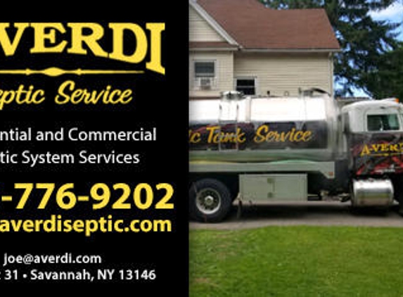 A-Verdi Septic Service - Savannah, NY