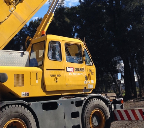 Wm Crane Hire Pty Ltd - Corrimal, NSW. Our Operators Have Years Of Experience
