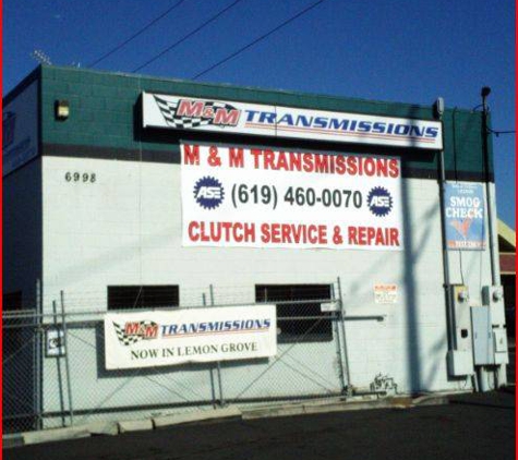 M & M Transmissions - Lemon Grove, CA