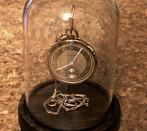 Watchpital - Fishkill, NY. A hand crafted display dome for Grand-pa's pocket watch. (watch not included).