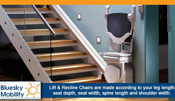 Bluesky Mobility - Keswick, SA. Lift & Recline Chairs Are Made According To Your Leg Length, Seat Depth, Seat Width, Spine Length And Shoulder Width
