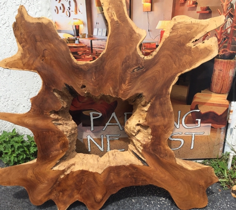 Noble & Rustic, INC - Hallandale Beach, FL. Organic Teak Wood Slab
