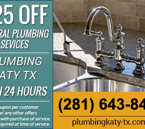 Plumbing Katy TX - Katy, TX