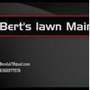 Bert's Lawn Maintenance