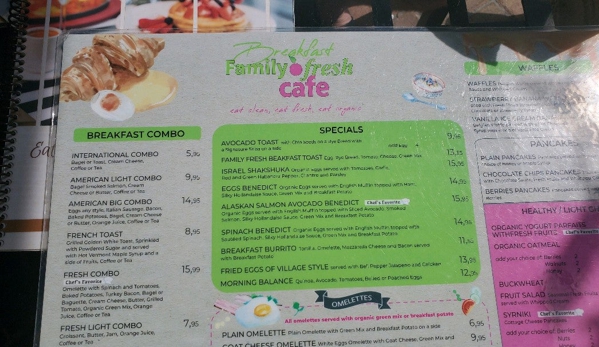 Family Fresh Cafe - Sunny Isles Beach, FL