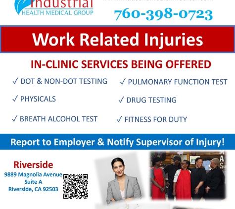 Industrial Health Medical Group - Riverside - Riverside, CA