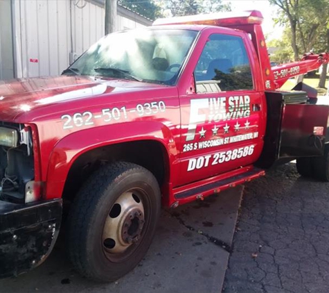 Five Star Towing - Whitewater, WI