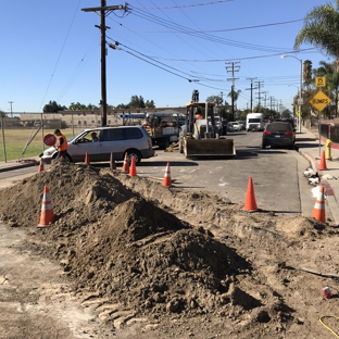 Tract 180 Water Co - Bell Gardens, CA. New pipeline on Elizabeth Street, from River Road to Atlantic Ave.