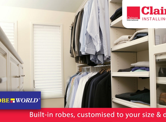 Wardrobe World - Pialba, QLD. Built-In Robes, Customised To Your Size & Design