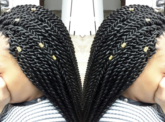 Yjire Yvette Braiding & Weaving Resolution - Saint Louis, MO. Senegalese twist crosher styles from yjire Yvette Hair Braiding 