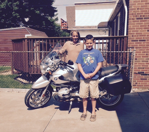 Sill's Motor Sales - Cleveland, OH. Key made for this 04 BMW R1150R / With the help of my grandson! Thank you Mr. Baker for allowing him to help & Thanks to Sill's Motor Sales