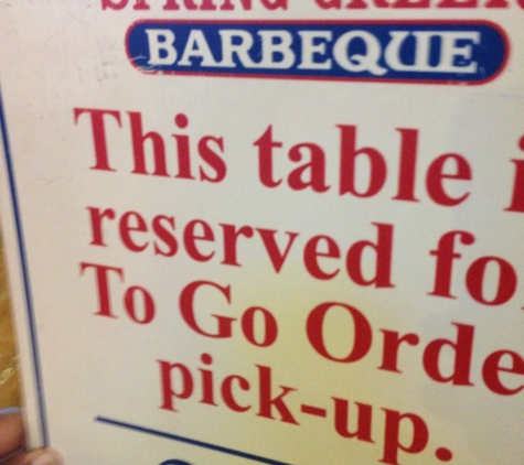 Spring Creek Barbeque - Houston, TX