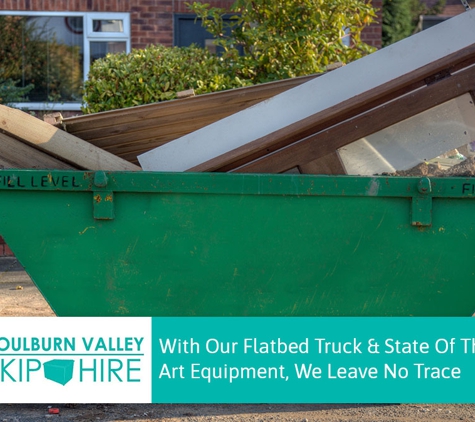 G.V. Skip Hire. With Our Flatbed Truck & State Of The Art Equipment, We Leave No Trace