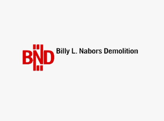 Billy L. Nabors Demolition - Seagoville, TX