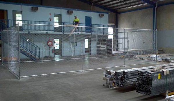 Sureline Fencing - Geebung, QLD. Chain Wire Storage Cages
