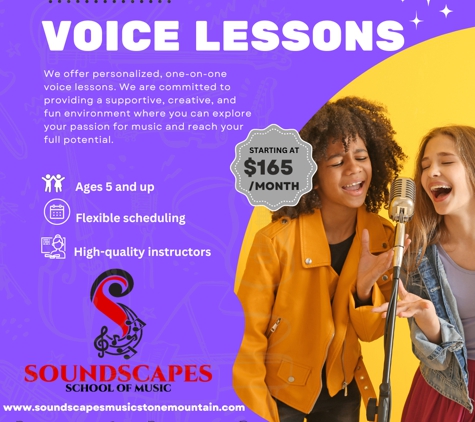 Soundscapes School of Music - Stone Mountain - Stone Mountain, GA