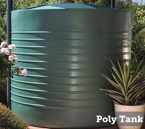 Stratco - Melbourne, VIC. Poly Tank Round