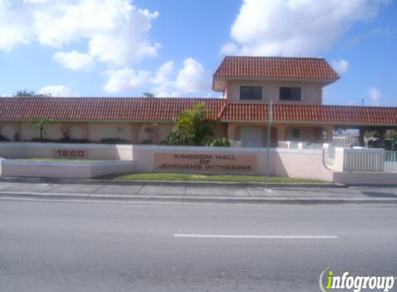 Jehovah's Witnesses Kingdom Halls - Hialeah, FL