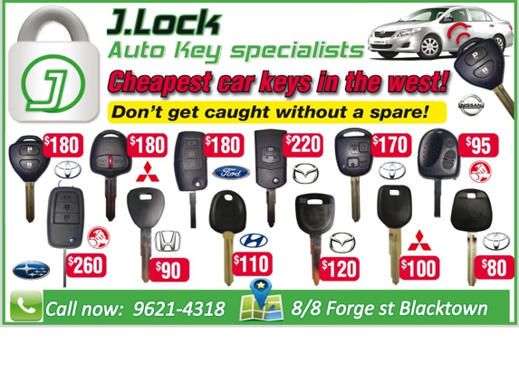 J-Lock Mobile Locksmith - Blacktown, NSW