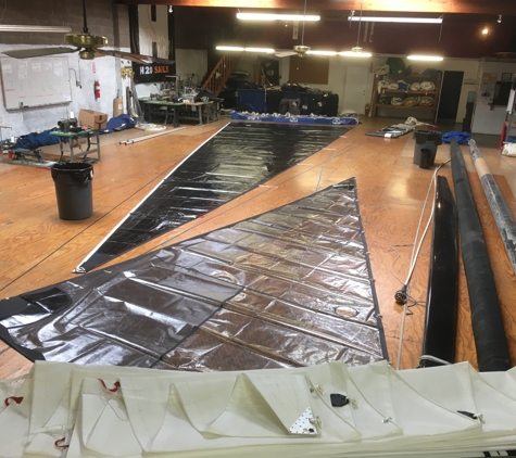 H2O Sails - Wilmington, CA. H2O Sailmakers
10,000 Sq Feet Loft Facility