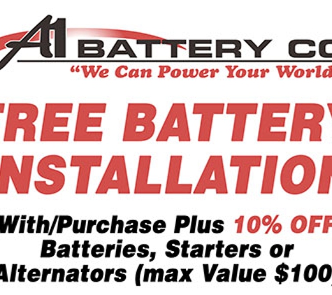 A-1 Battery Company - Visalia, CA