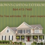 Brown's Custom Exteriors,LLC