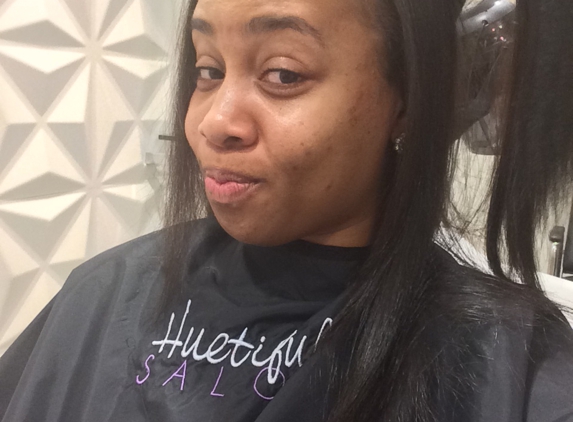 the color spot salon - Atlanta, GA. LaShea going to work on this hair of mine. (Smiles)