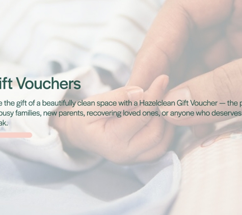 Hazelclean. Gift Vouchers