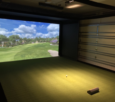 Indoor Golf Design - Chandler, AZ. Garage Simulator