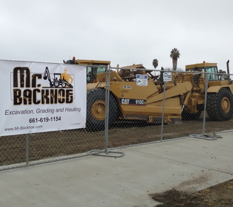 Mr. Backhoe, Inc. - Bakersfield, CA. Excavation, Grading & Hauling