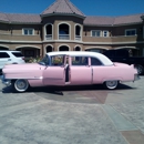 The antique Pink Cadillac Limousine - Web Site Hosting