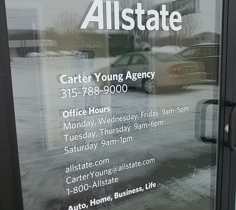 Allstate Insurance Agent: Carter Young - Watertown, NY
