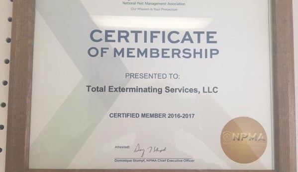 Total Exterminating Services - Columbia, PA