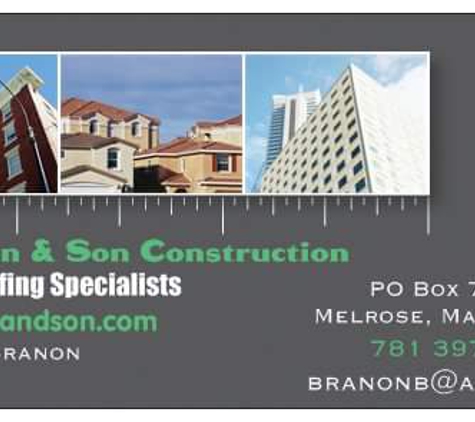 Branon & Son Flat Roofing & Construction - Malden, MA