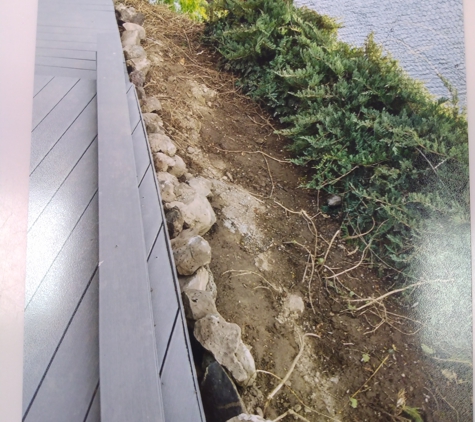 Definitive Landscapes & Concrete, LLC - Lewiston, ID. 3 ft.fall off of deck