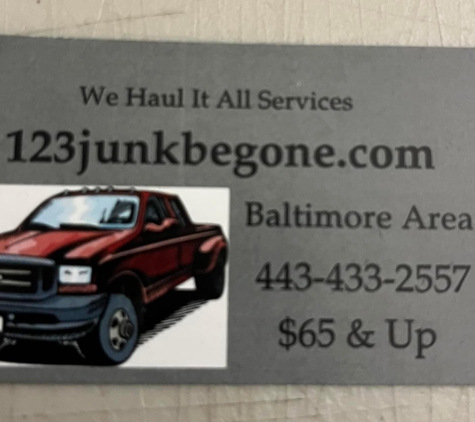 123 Junk Be Gone - Baltimore, MD