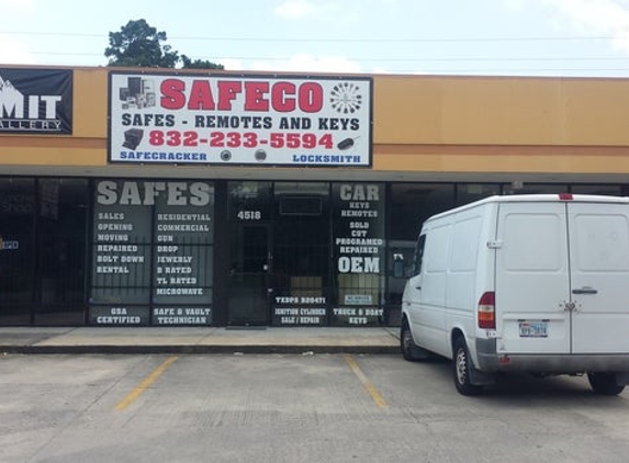 Safeco-Safes, Remotes & Keys - Humble, TX