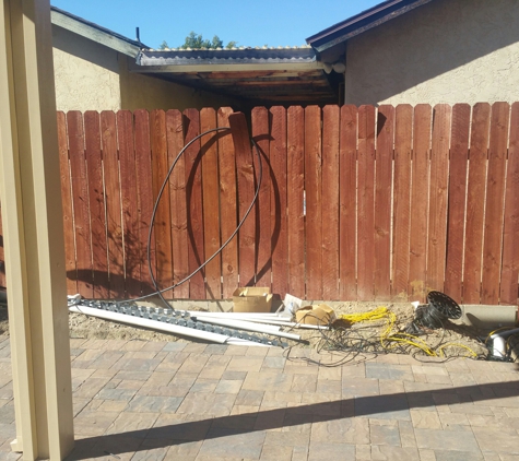 All Phases Outdoor Living You Dream It, We Build It - Santee, CA. Drip Irrigation line not hooked up.