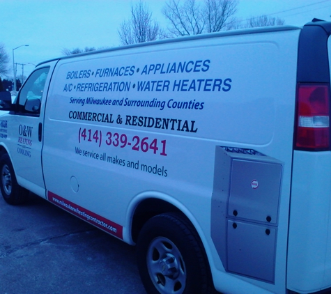 O & W Heating & Cooling HVAC & Appliance - Milwaukee, WI