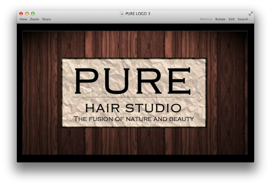 Pure deals hair studio