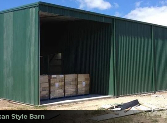 Macleay Valley Sheds - South Kempsey, NSW. American Style Barn