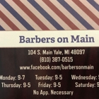 Barbers On Main