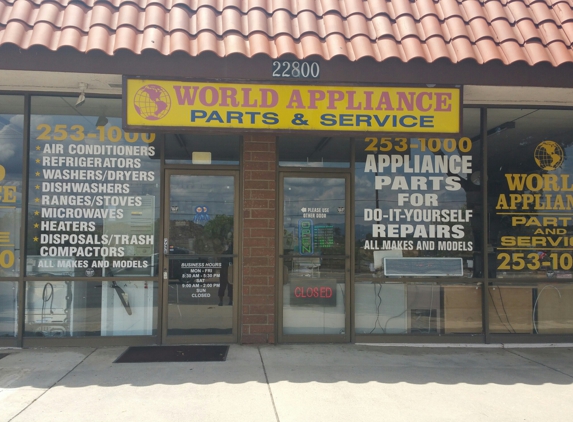 World Appliances, Inc. - Santa Clarita, CA. Front of the building