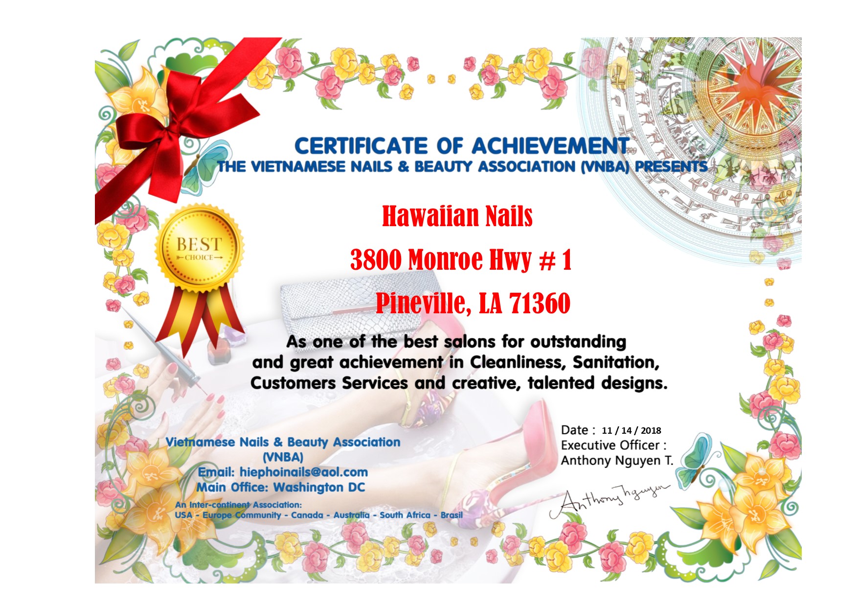 Hawaiian Nails - Nail Salon in Pineville