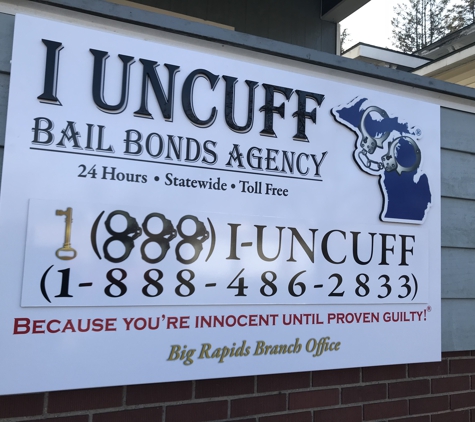 1-888-I-UNCUFF Bail Bonds Agency LLC Mt. Pleasant Office Location - Mount Pleasant, MI. Walk-in welcome Big Rapids Location