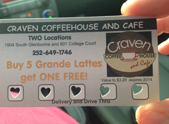 Craven Coffee House and Cafe - New Bern, NC